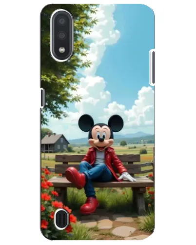 Чехол для Samsung Galaxy M01 Core (A013F) с картинкой «Микки на скамейке» Чехол для Samsung Galaxy M01 Core (A013F) с картинкой «Микки на скамейке»
