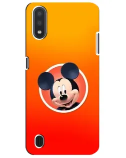 Чехол для Samsung Galaxy M01 Core (A013F) с картинкой «Mickey в круге»