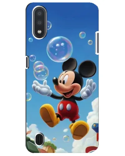 Чехол для Samsung Galaxy M01 Core (A013F) с картинкой «Mickey и мыльные пузыри» Чехол для Samsung Galaxy M01 Core (A013F) с картинкой «Mickey и мыльные пузыри»