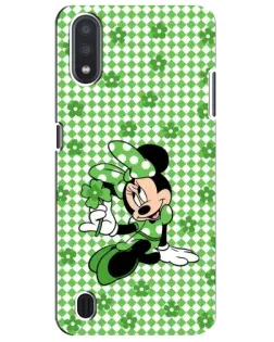 Чехол для Samsung Galaxy M01 Core (A013F) с картинкой «Mickey в клетку»