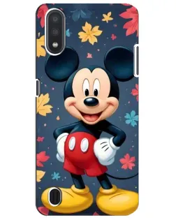 Чехол для Samsung Galaxy M01 Core (A013F) с картинкой «Осенний Mickey Mouse»