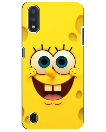 Чохол для Samsung Galaxy M01 Core (A013F) з картинкою «Губка Боб посмішка» Чохол для Samsung Galaxy M01 Core (A013F) з картинкою «Губка Боб посмішка»