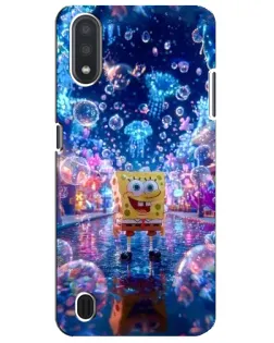 Чохол для Samsung Galaxy M01 Core (A013F) з картинкою «Неоновий океан»