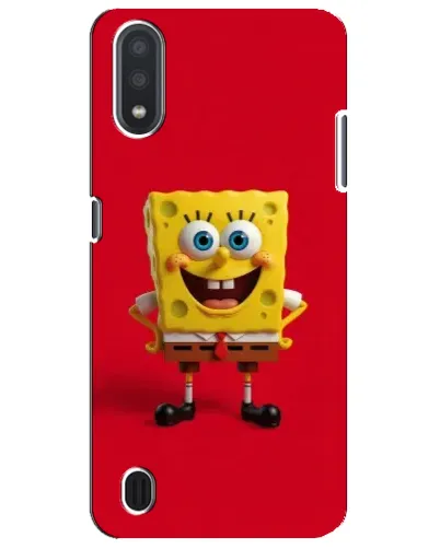 Чохол для Samsung Galaxy M01 Core (A013F) з картинкою «Спанч Боб на червоному» Чохол для Samsung Galaxy M01 Core (A013F) з картинкою «Спанч Боб на червоному»