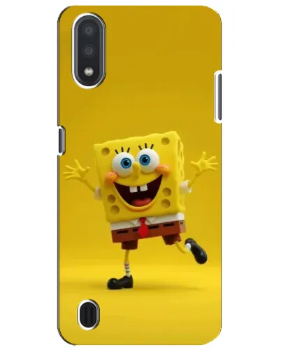 Чохол для Samsung Galaxy M01 Core (A013F) з картинкою «Позитивний Губка Боб» Чохол для Samsung Galaxy M01 Core (A013F) з картинкою «Позитивний Губка Боб»