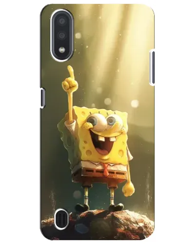 Чохол для Samsung Galaxy M01 Core (A013F) з картинкою «Сяючий Спанч Боб» Чохол для Samsung Galaxy M01 Core (A013F) з картинкою «Сяючий Спанч Боб»