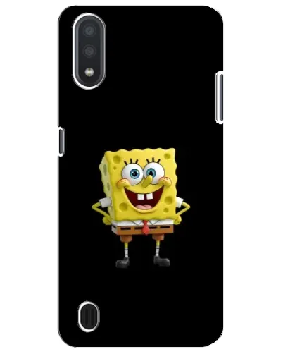 Чохол для Samsung Galaxy M01 Core (A013F) з картинкою «Класичний Губка Боб» Чохол для Samsung Galaxy M01 Core (A013F) з картинкою «Класичний Губка Боб»