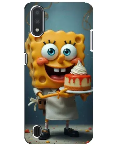Чохол для Samsung Galaxy M01 Core (A013F) з картинкою «Кухар Спанч Боб» Чохол для Samsung Galaxy M01 Core (A013F) з картинкою «Кухар Спанч Боб»