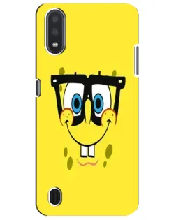 Чохол для Samsung Galaxy M01 Core (A013F) з картинкою «Мінімалістичний Спанч Боб» Чохол для Samsung Galaxy M01 Core (A013F) з картинкою «Мінімалістичний Спанч Боб»