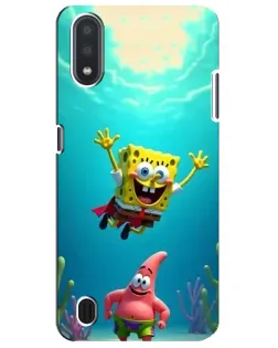 Чохол для Samsung Galaxy M01 Core (A013F) з картинкою «Спанч Боб під водою» Чохол для Samsung Galaxy M01 Core (A013F) з картинкою «Спанч Боб під водою»