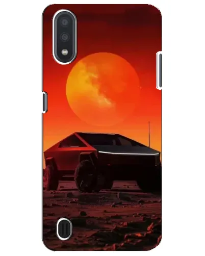 Чехол для Samsung Galaxy M01 Core (A013F) с картинкой «Cybertruck на Марсе» Чехол для Samsung Galaxy M01 Core (A013F) с картинкой «Cybertruck на Марсе»