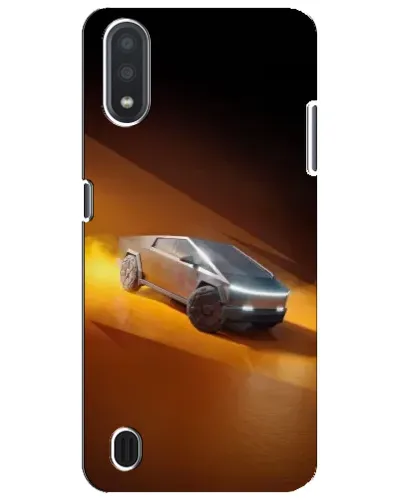 Чехол для Samsung Galaxy M01 Core (A013F) с картинкой «Cybertruck в пустыне» Чехол для Samsung Galaxy M01 Core (A013F) с картинкой «Cybertruck в пустыне»