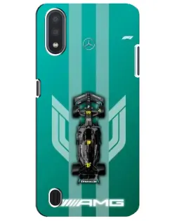 Чехол для Samsung Galaxy M01 Core (A013F) с картинкой «Mercedes AMG Petronas»