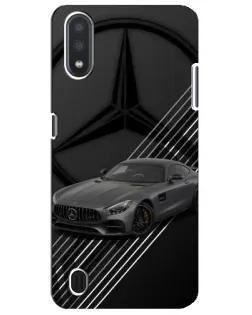 Чехол для Samsung Galaxy M01 Core (A013F) с картинкой «Mercedes AMG — графика»