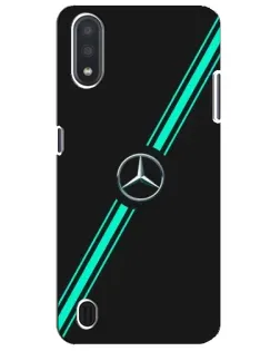 Чохол для Samsung Galaxy M01 Core (A013F) з картинкою «Спортивні лінії Mercedes»