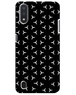 Чохол для Samsung Galaxy M01 Core (A013F) з картинкою «Mercedes паттерн зірок»