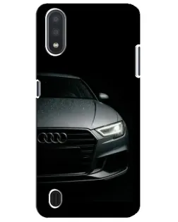 Чехол для Samsung Galaxy M01 Core (A013F) с картинкой «Audi — детализация кузова»