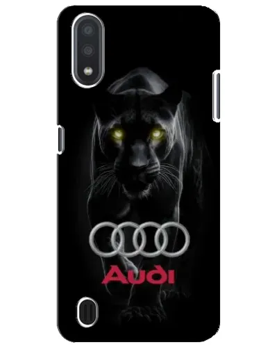 Чехол для Samsung Galaxy M01 Core (A013F) с картинкой «Пантера и Audi» Чехол для Samsung Galaxy M01 Core (A013F) с картинкой «Пантера и Audi»