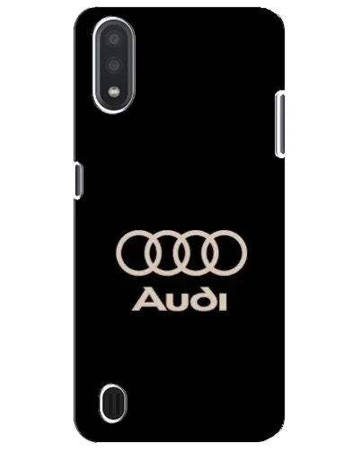 Чехол для Samsung Galaxy M01 Core (A013F) с картинкой «Audi — золотой логотип» Чехол для Samsung Galaxy M01 Core (A013F) с картинкой «Audi — золотой логотип»