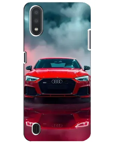 Чехол для Samsung Galaxy M01 Core (A013F) с картинкой «Audi RS — красный стиль» Чехол для Samsung Galaxy M01 Core (A013F) с картинкой «Audi RS — красный стиль»