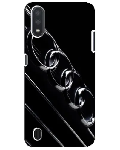 Чехол для Samsung Galaxy M01 Core (A013F) с картинкой «Audi — абстрактные кольца» Чехол для Samsung Galaxy M01 Core (A013F) с картинкой «Audi — абстрактные кольца»