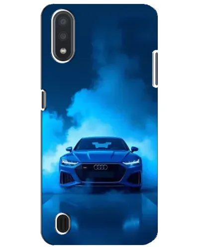 Чехол для Samsung Galaxy M01 Core (A013F) с картинкой «Audi — голубая энергия» Чехол для Samsung Galaxy M01 Core (A013F) с картинкой «Audi — голубая энергия»