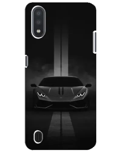 Чехол для Samsung Galaxy M01 Core (A013F) с картинкой «Lamborghini симметрия дорог»