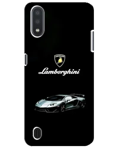 Чехол для Samsung Galaxy M01 Core (A013F) с картинкой «Логотип Lamborghini классика»