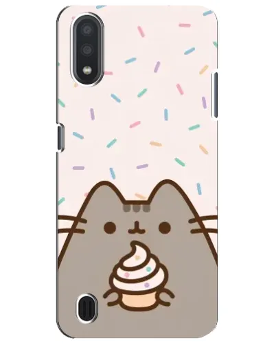 Чехол для Samsung Galaxy M01 Core (A013F) с картинкой «Пушин с кексом» Чехол для Samsung Galaxy M01 Core (A013F) с картинкой «Пушин с кексом»