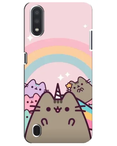 Чехол для Samsung Galaxy M01 Core (A013F) с картинкой «Единорог Pusheen» Чехол для Samsung Galaxy M01 Core (A013F) с картинкой «Единорог Pusheen»