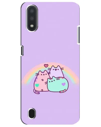 Чехол для Samsung Galaxy M01 Core (A013F) с картинкой «Радужные Пушины» Чехол для Samsung Galaxy M01 Core (A013F) с картинкой «Радужные Пушины»