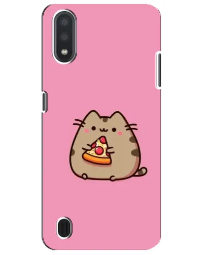Чехол для Samsung Galaxy M01 Core (A013F) с картинкой «Пушин с пиццей» Чехол для Samsung Galaxy M01 Core (A013F) с картинкой «Пушин с пиццей»