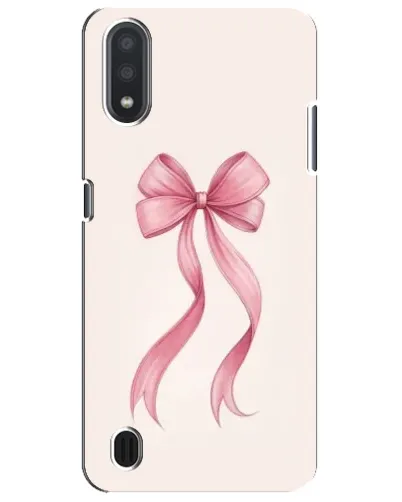 Чехол для Samsung Galaxy M01 Core (A013F) с картинкой «Розовый бант»