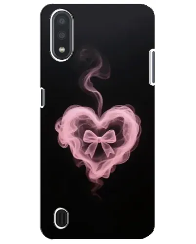 Чехол для Samsung Galaxy M01 Core (A013F) с картинкой «Дымчатое сердце»