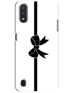 Чехол для Samsung Galaxy M01 Core (A013F) с картинкой «Вертикальный бант»