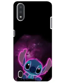 Чохол для Samsung Galaxy M01 Core (A013F) з картинкою «Неоновий Stitch»