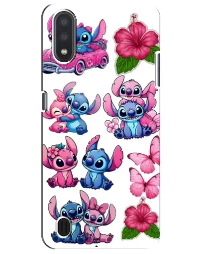 Чохол для Samsung Galaxy M01 Core (A013F) з картинкою «Стікери Stitch та Angel»
