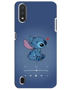 Чохол для Samsung Galaxy M01 Core (A013F) з картинкою «Музичний Stitch»