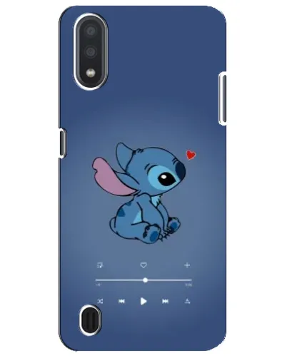 Чохол для Samsung Galaxy M01 Core (A013F) з картинкою «Музичний Stitch»