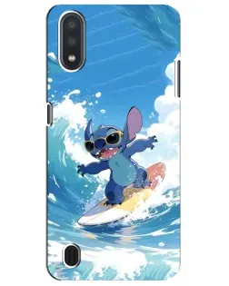 Чохол для Samsung Galaxy M01 Core (A013F) з картинкою «Стіч на хвилі»