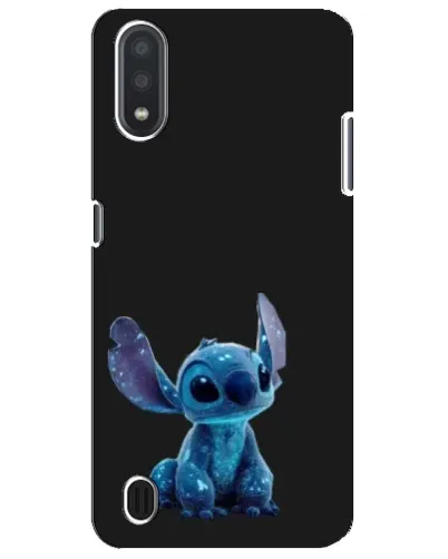 Чохол для Samsung Galaxy M01 Core (A013F) з картинкою «Стіч на чорному»