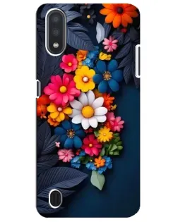 Чохол для Samsung Galaxy M01 Core (A013F) з картинкою «Квіткова феєрія»