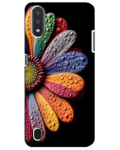 Чехол для Samsung Galaxy M01 Core (A013F) с картинкой «Радужный цветок» Чехол для Samsung Galaxy M01 Core (A013F) с картинкой «Радужный цветок»