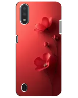 Чохол для Samsung Galaxy M01 Core (A013F) з картинкою «Макові суцвіття»