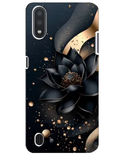 Чехол для Samsung Galaxy M01 Core (A013F) с картинкой «Черный лотос» Чехол для Samsung Galaxy M01 Core (A013F) с картинкой «Черный лотос»