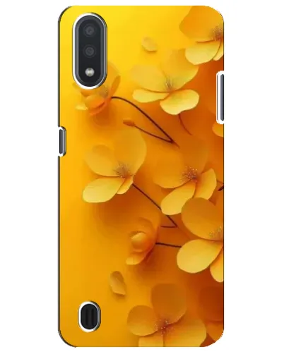 Чехол для Samsung Galaxy M01 Core (A013F) с картинкой «Золотые лепестки» Чехол для Samsung Galaxy M01 Core (A013F) с картинкой «Золотые лепестки»