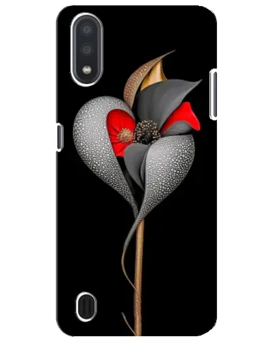 Чехол для Samsung Galaxy M01 Core (A013F) с картинкой «Серебряный фантазийный цветок» Чехол для Samsung Galaxy M01 Core (A013F) с картинкой «Серебряный фантазийный цветок»