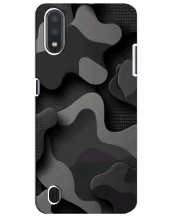 Чехол для Samsung Galaxy M01 Core (A013F) с картинкой «Темный абстрактный камуфляж» Чехол для Samsung Galaxy M01 Core (A013F) с картинкой «Темный абстрактный камуфляж»
