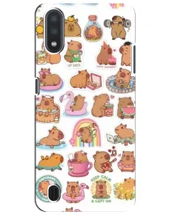 Чехол для Samsung Galaxy M01 Core (A013F) с картинкой «Капибары набор» Чехол для Samsung Galaxy M01 Core (A013F) с картинкой «Капибары набор»
