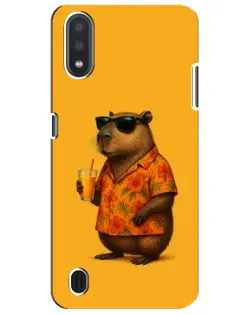 Чехол для Samsung Galaxy M01 Core (A013F) с картинкой «Капибара на отдыхе» Чехол для Samsung Galaxy M01 Core (A013F) с картинкой «Капибара на отдыхе»